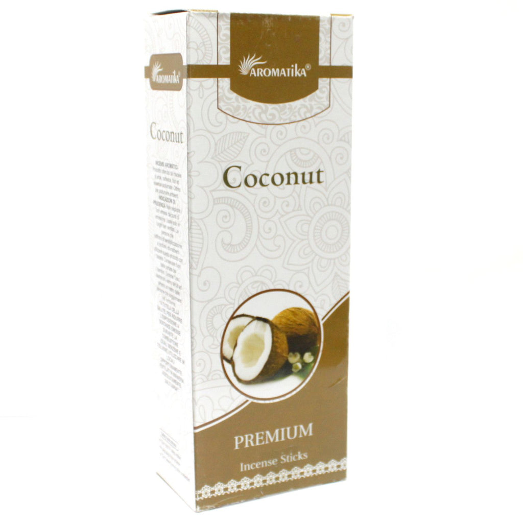Aromatica Premium Incense Sticks with Coconut Aroma for Your Home