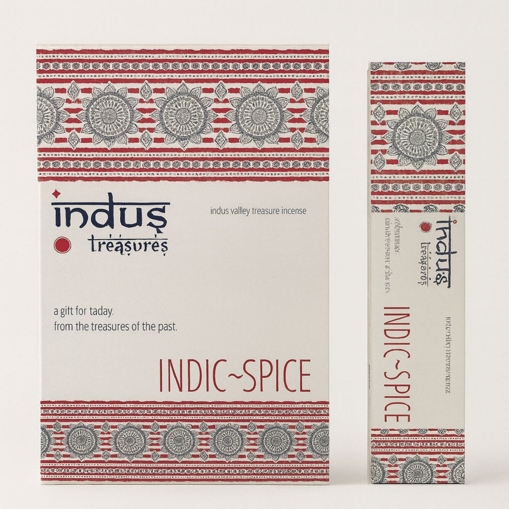 Indus Treasures Indic Spice Incense Sticks 15g for Home Fragrance