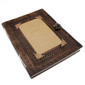 Huge Customisable Visitor Leather Book 10x13 with 200 Pages