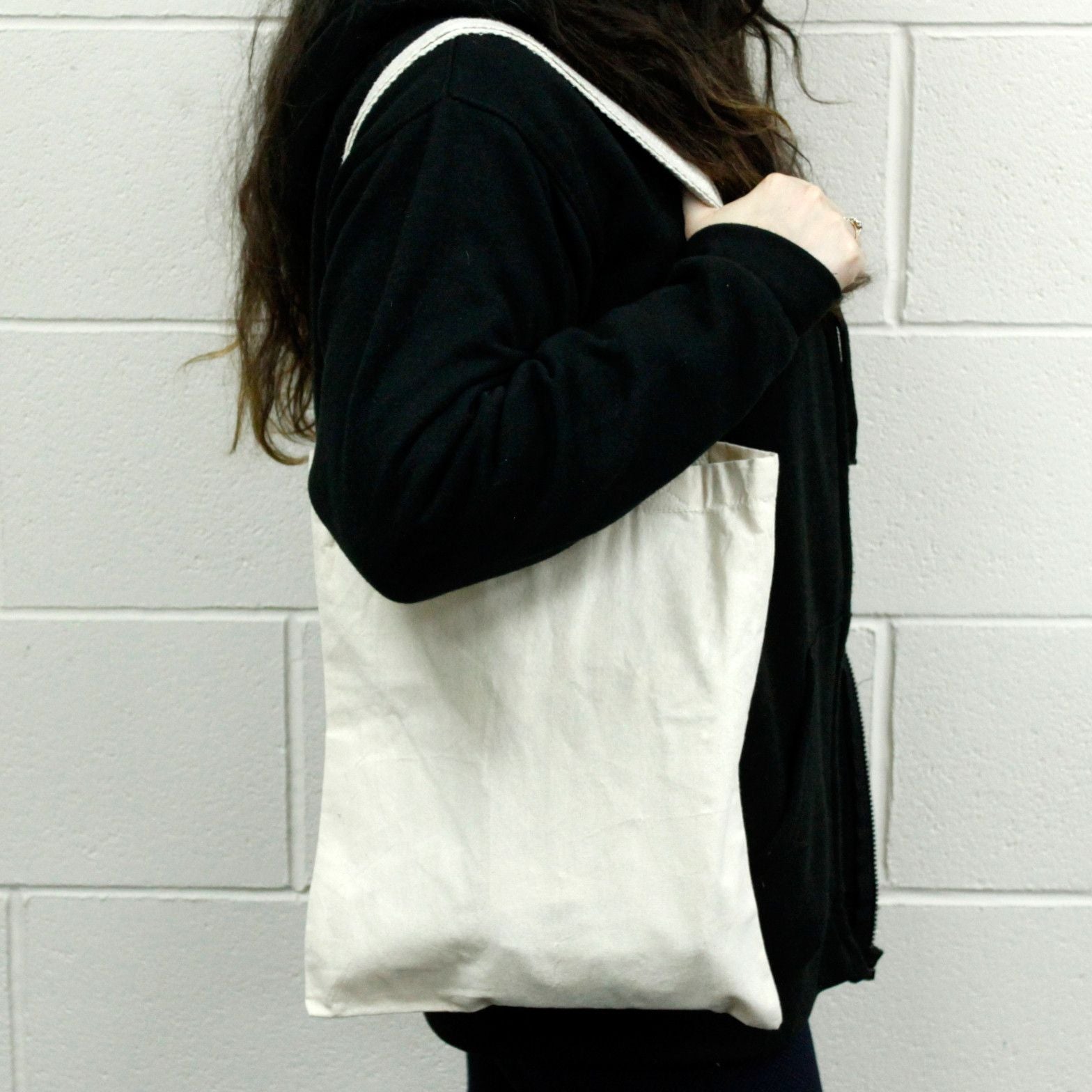 Med Natural 6oz Cotton Bag for Eco Friendly Shopping and Use