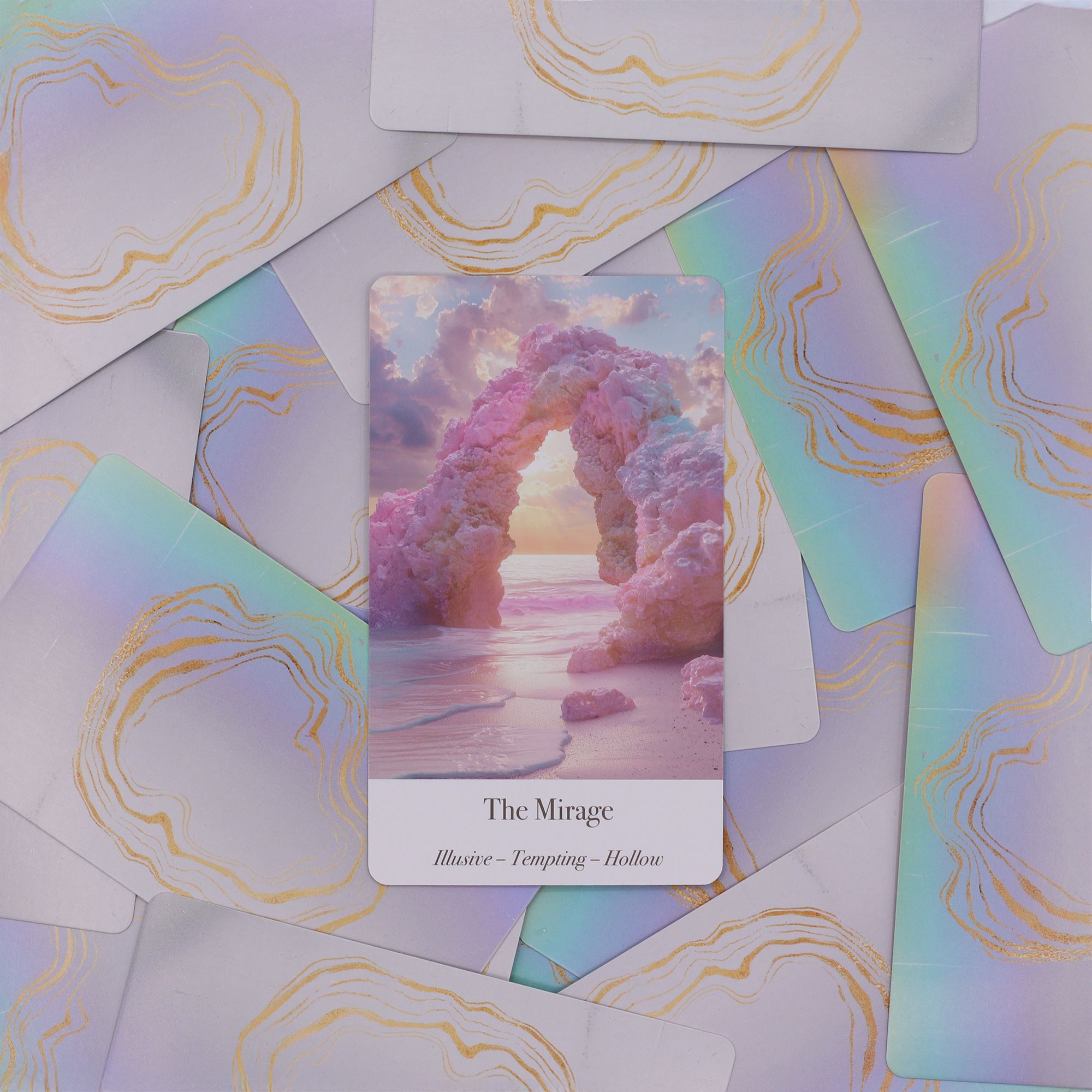 Ethereal Waters Oracle Cards for Intuitive Guidance and Reflection