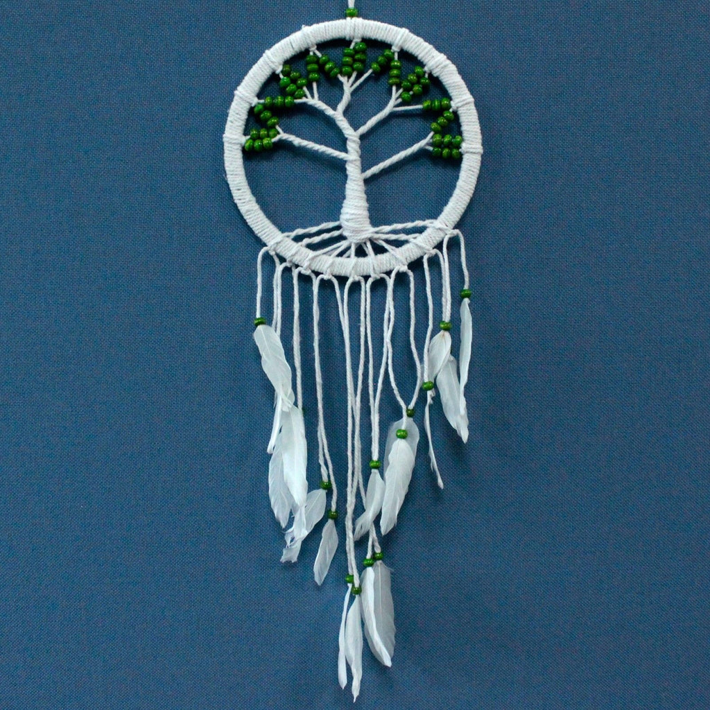 Tree of Life Dreamcatcher Cotton 22cm for Boho Home Decor