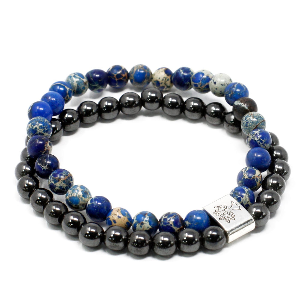 Magnetic Sodalite Gemstone Bracelet for Unique Style Appeal
