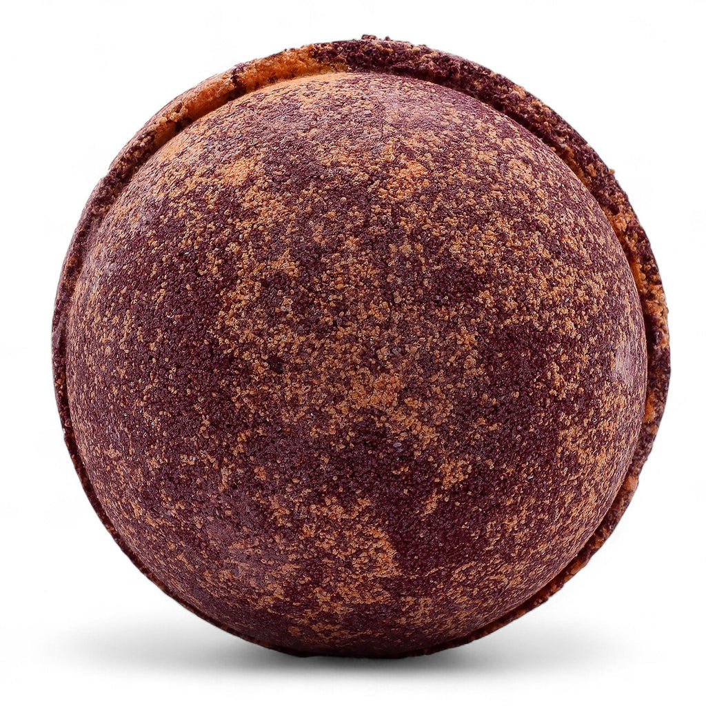 Indulgent Set of 3 Chocolate & Orange Bath Bombs for Relaxation