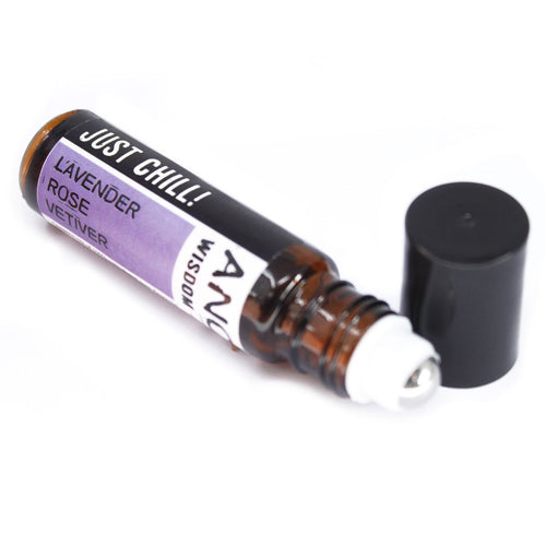 10ml Roll On Essential Oil Blend Just Chill for Aromatherapy