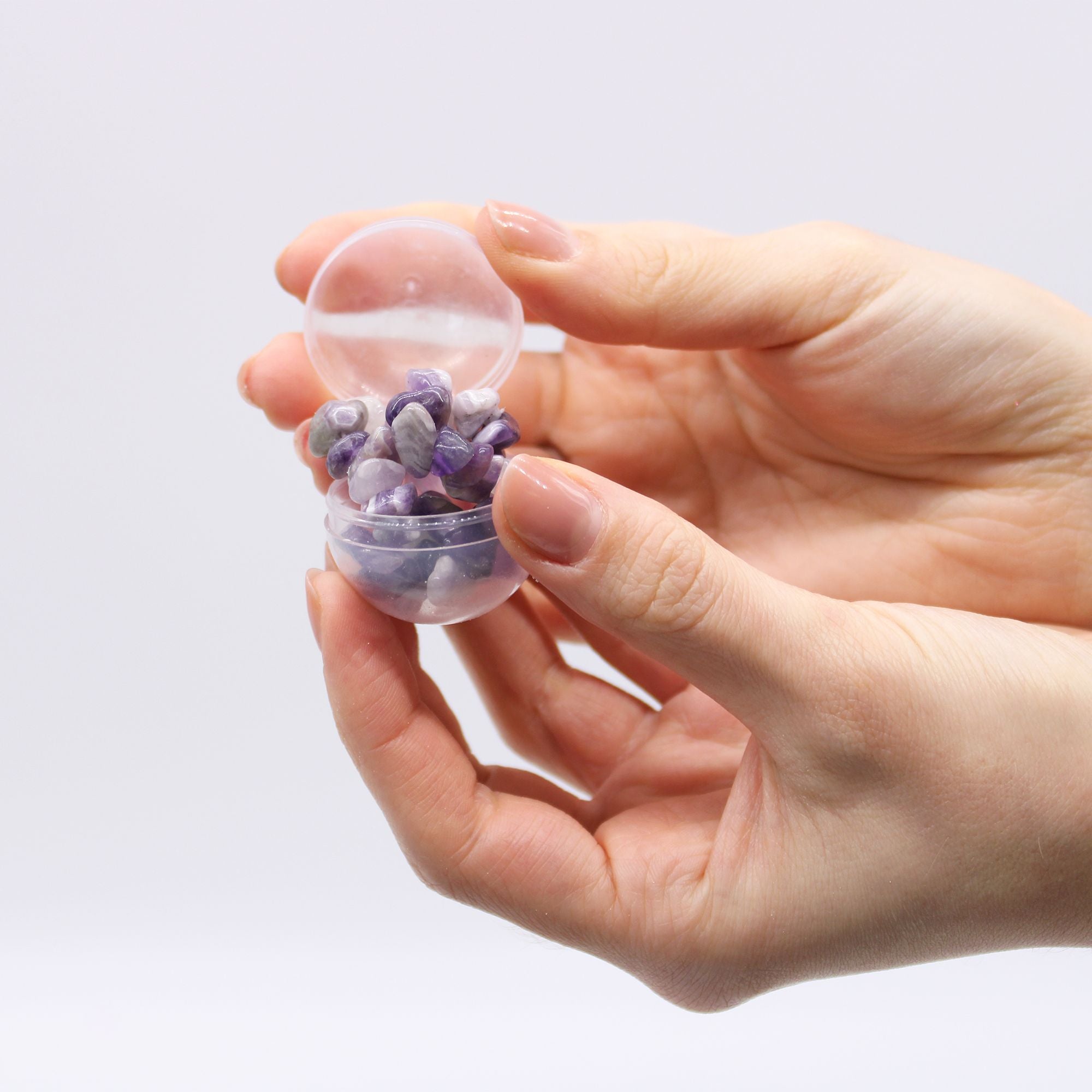 Amethyst Gem Bracelet Bath Bomb with Lavender and Tea Tree
