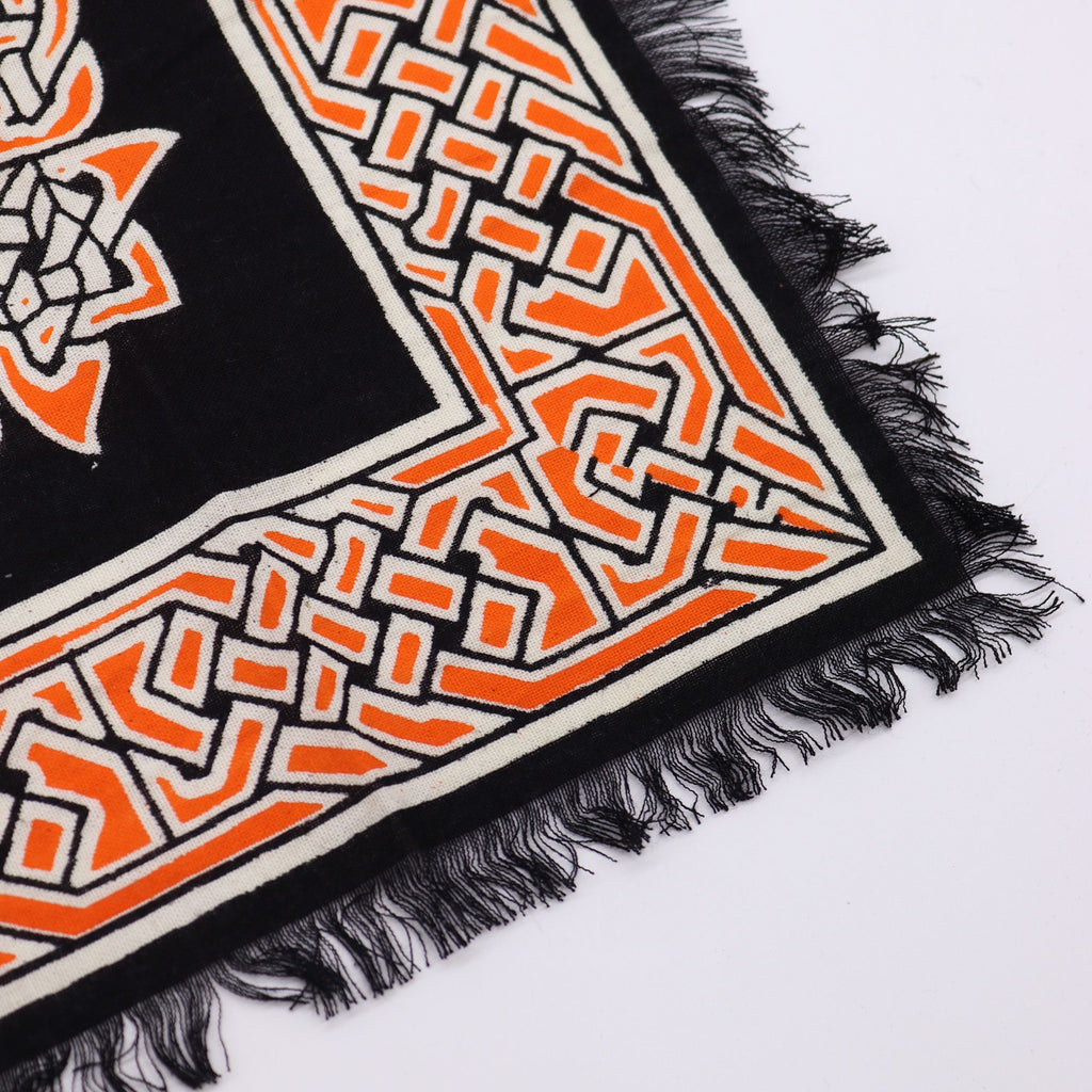 Esoteric Fringed Altar Cloth Earth Mother for Spiritual Spaces