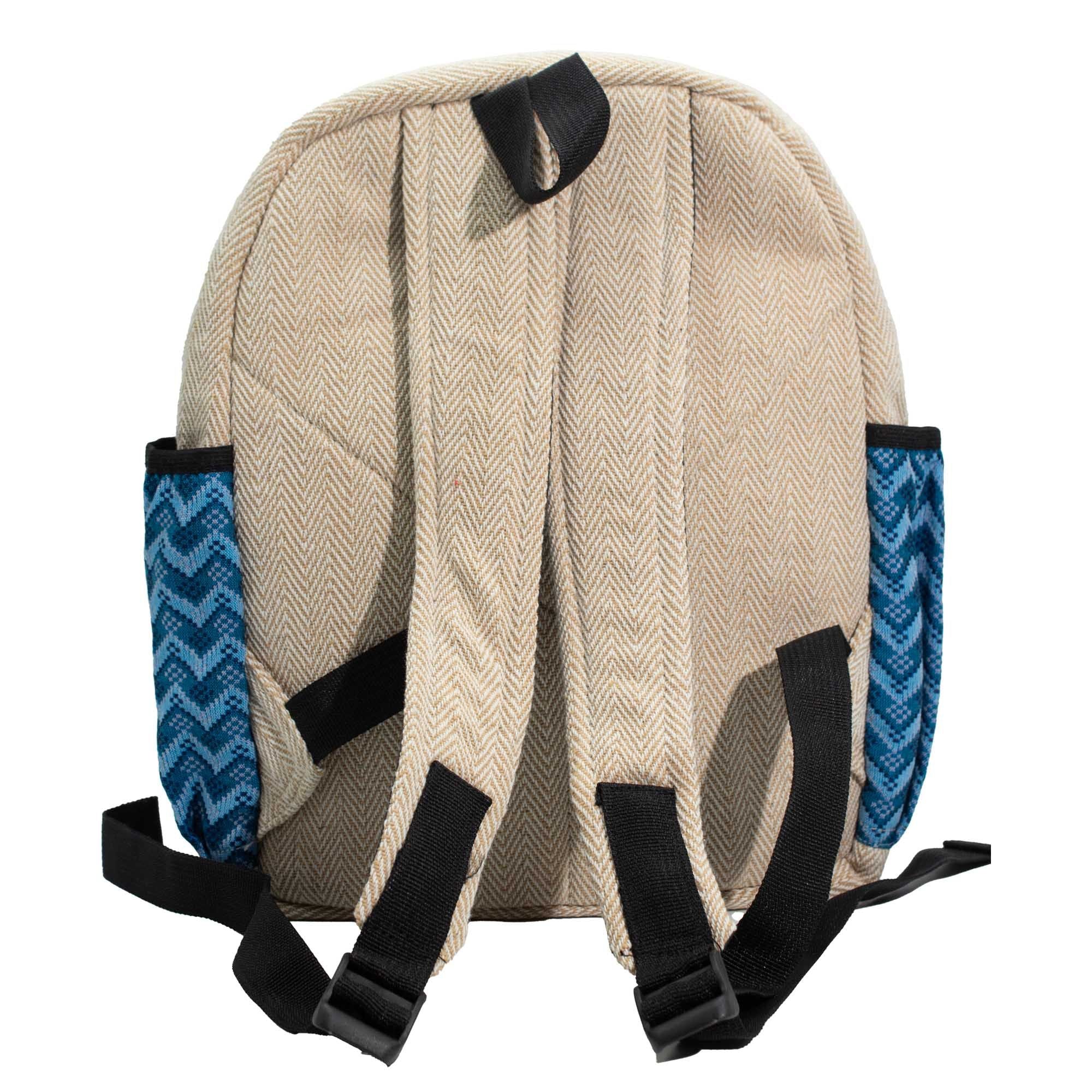 Standard Kathmandu Backpack with Dhaka Design in Blue