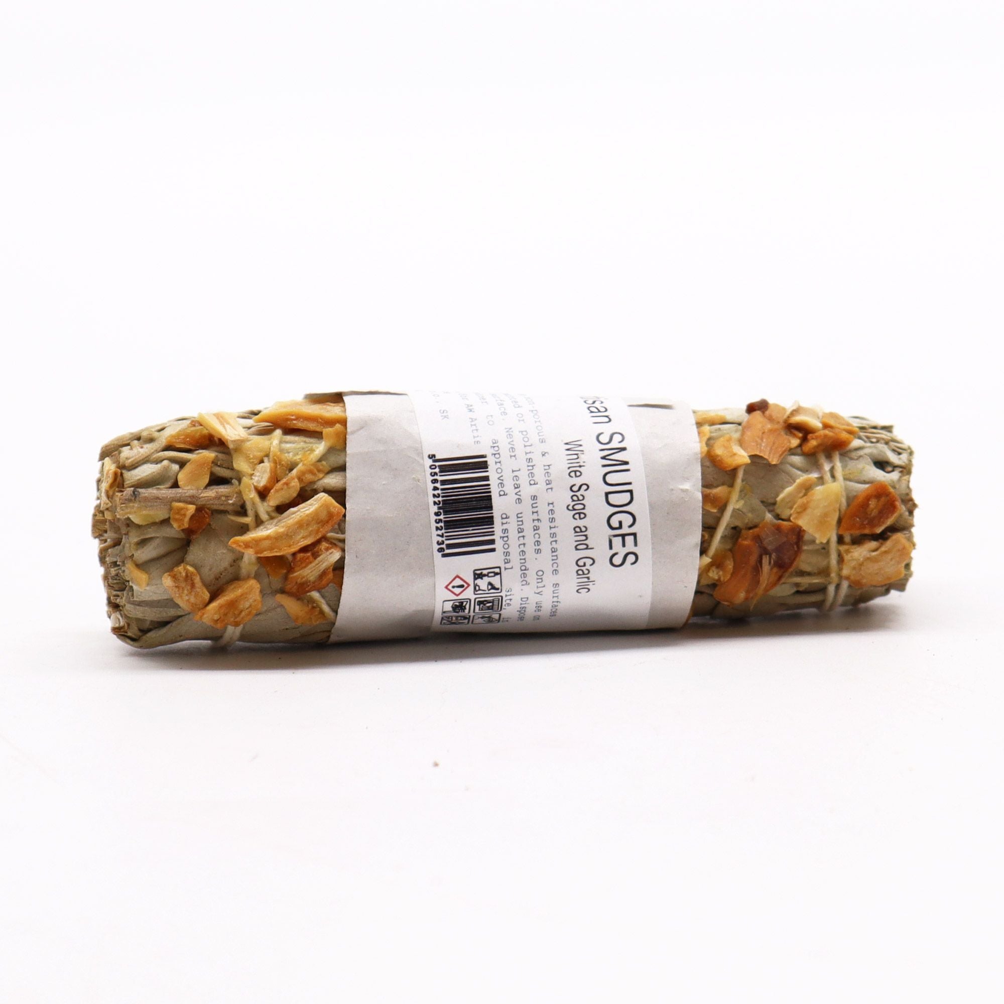 Smudge Stick White Sage and Garlic for Cleansing Spaces