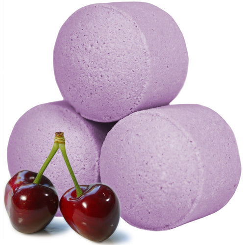 1.3Kg Box of Chill Pills Mini Bath Bombs with Black Cherry Aroma