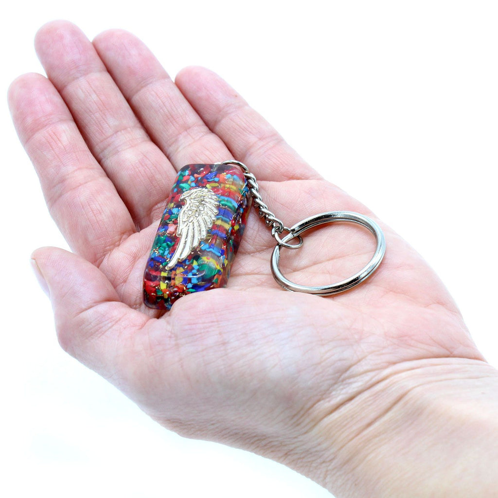 Orgonite Power Keyring for Guardian Protection and Daily Use