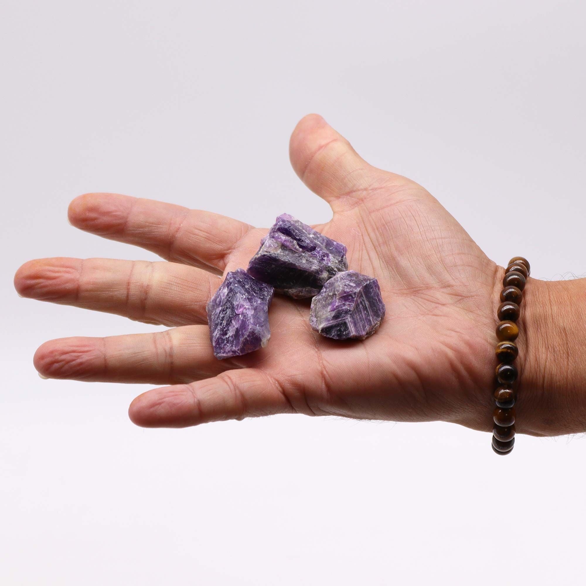 Raw Amethyst Crystals 500gm for Home Decor and Spiritual Use