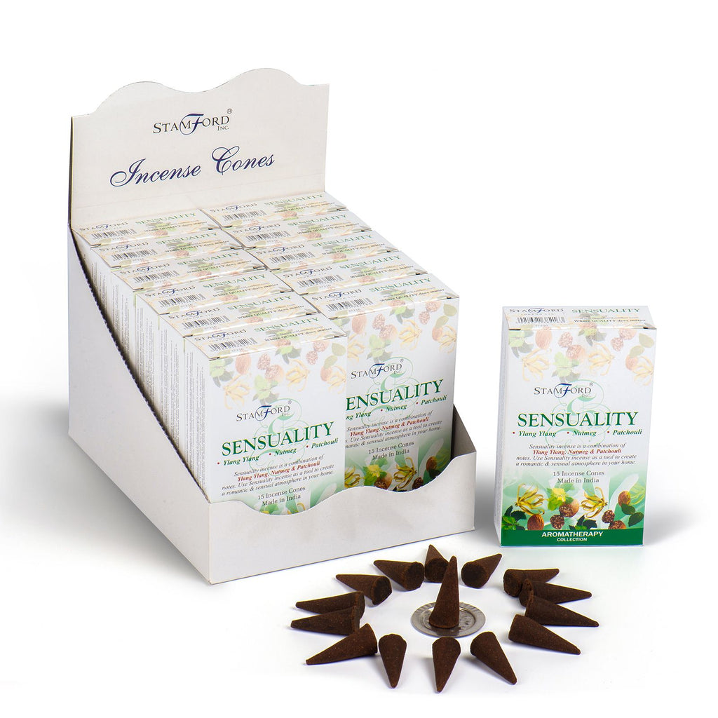 Sensuality Cones Stamford Premium Incense for Home Fragrance
