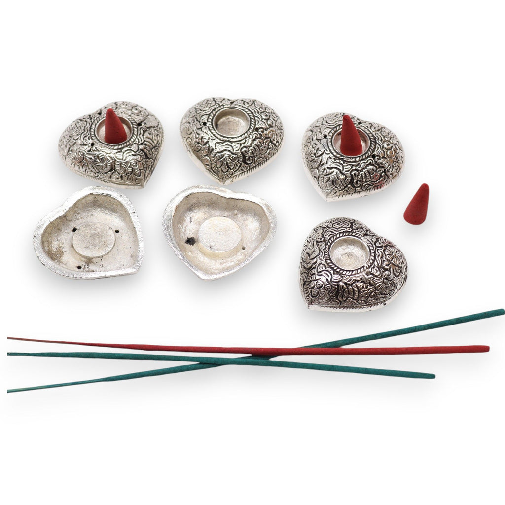 Charming Small Heart Incense Holder for Home Décor and Gifts