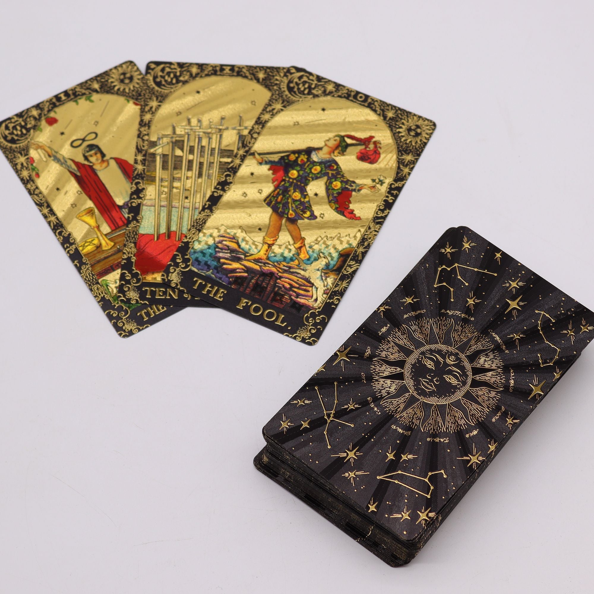 Gold Foil Tarot Gift Box Let the Magic Begin for Collectors and Fans