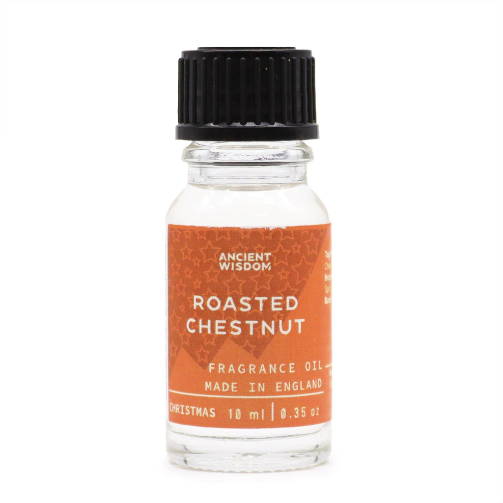 Roasted Chestnut Fragrance Oil 10ml Indulge in Warm Aromas Today