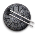 Hapi Drum Om Mandala Engraved 16cm Steel Tongue Drum for Relaxation