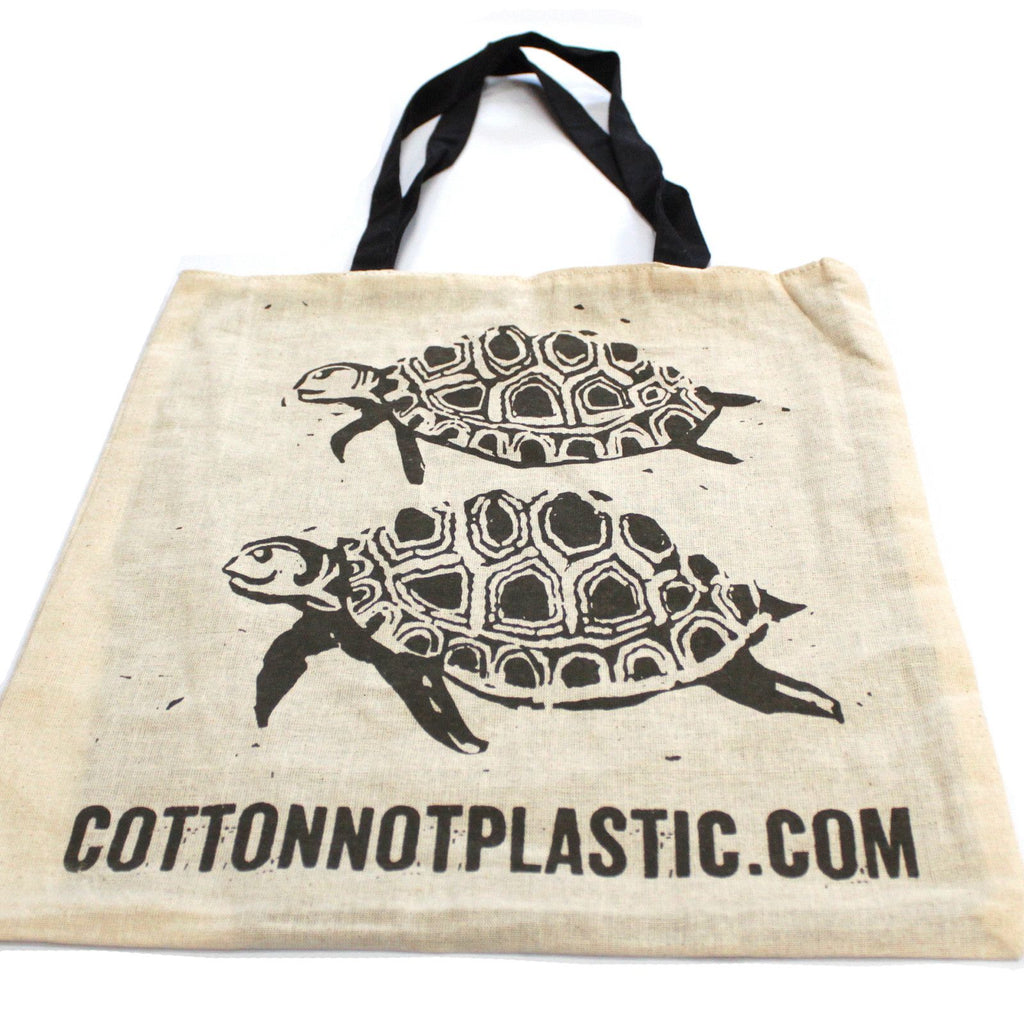 Lrg 2x4oz Reversible Cotton Bag Eco Friendly Versatile Design