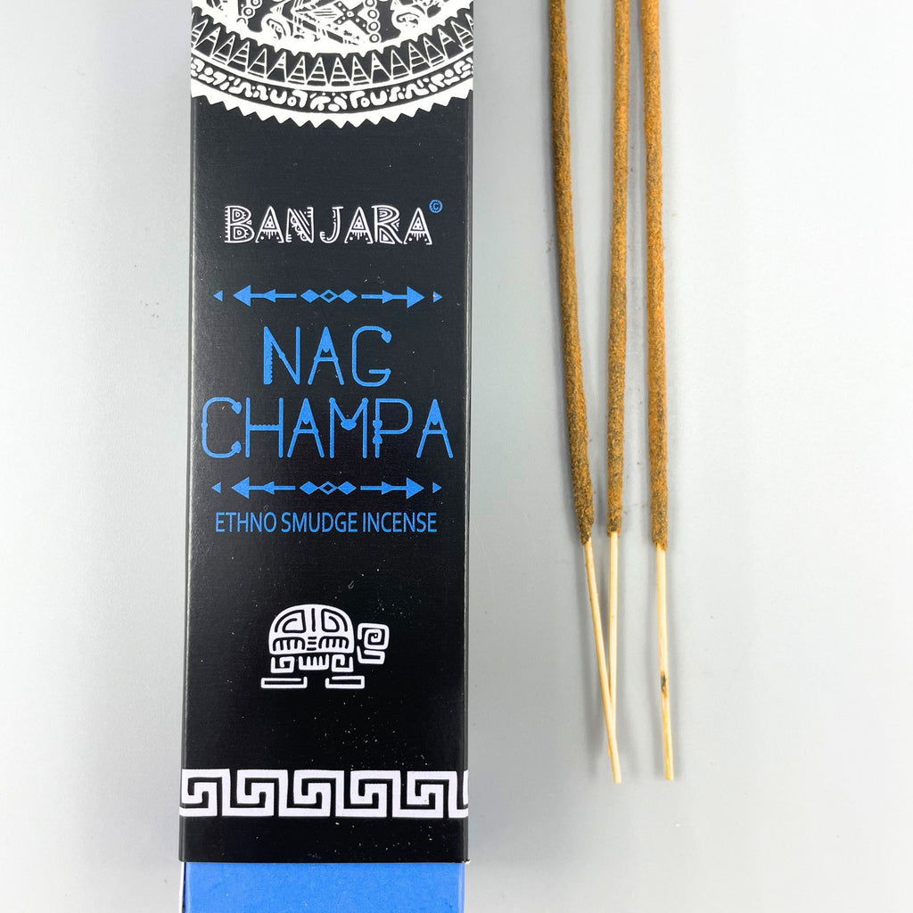 Banjara Tribal Smudge Incense Sticks with Nag Champa Aroma Blend
