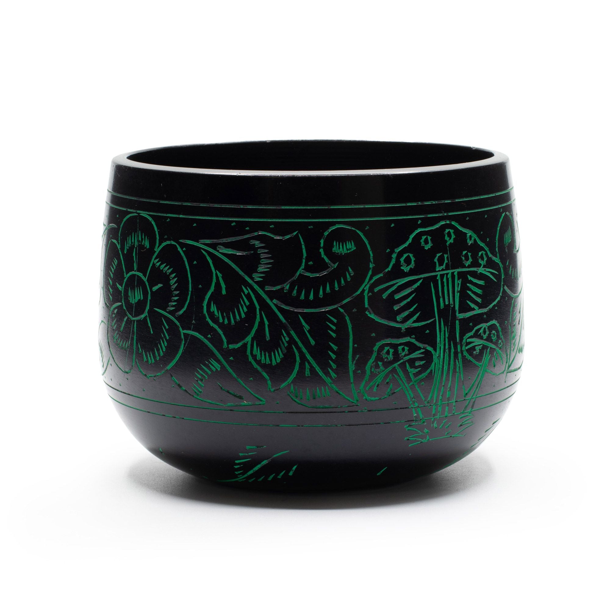 Cauldron Singing Bowl - Magic Mushroom - Green (15cm)