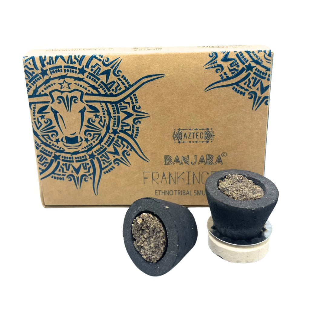 Banjara Smudge Cups with Frankincense for Purification Rituals