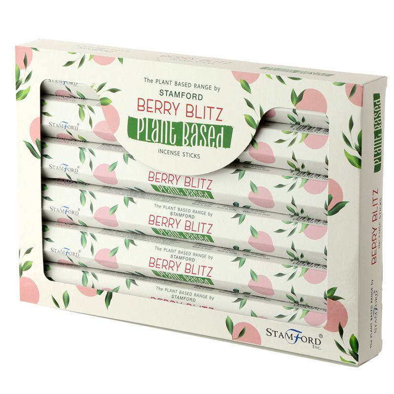 Plant Based Incense Sticks Berry Blitz for Refreshing Aromas