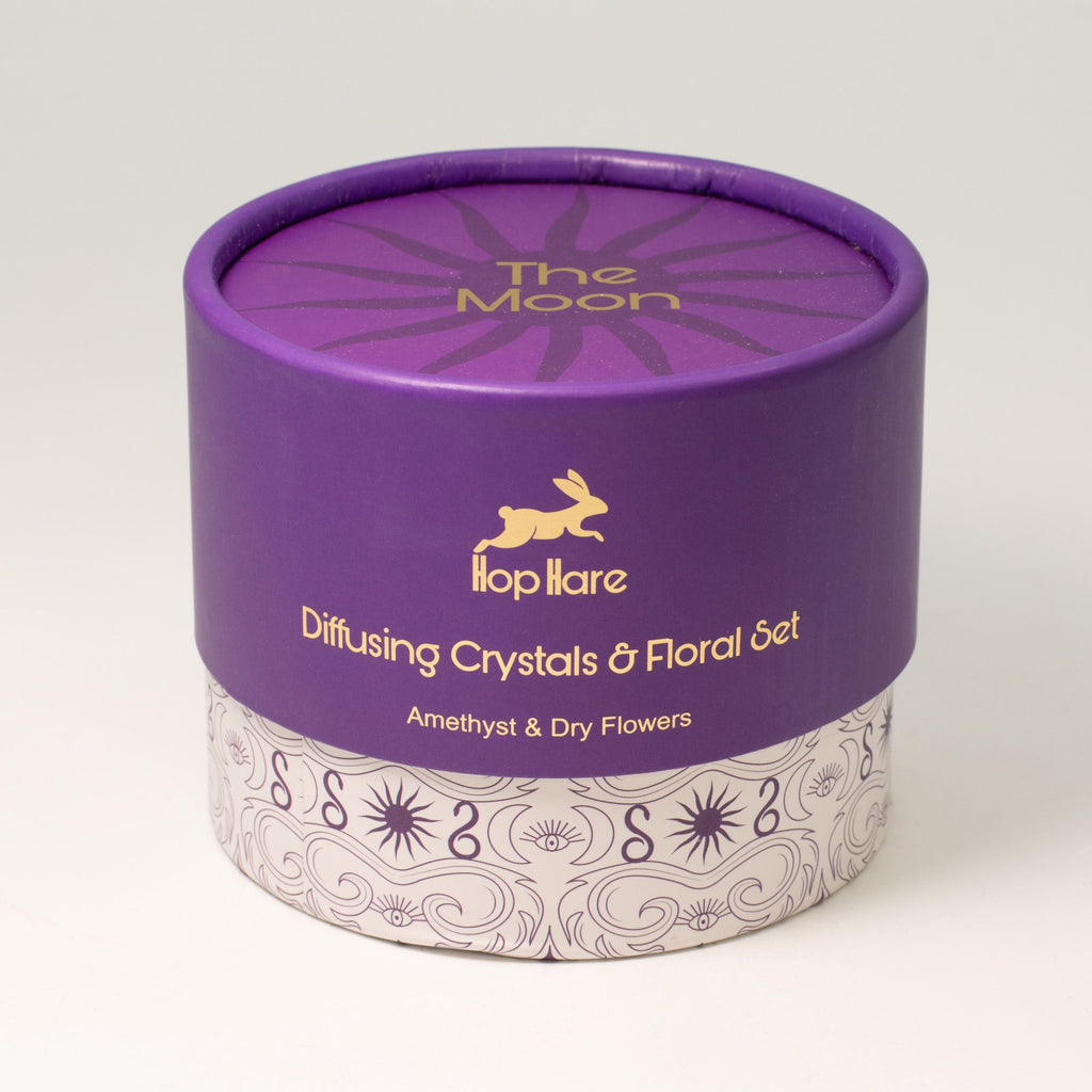Hop Hare The Moon Diffusing Crystals and Floral Set for Decor