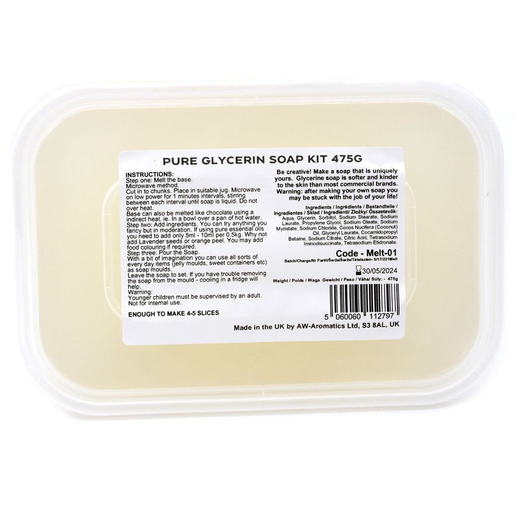 Melt and Pour 475g Soap Kit for Creative Soap Making Fun