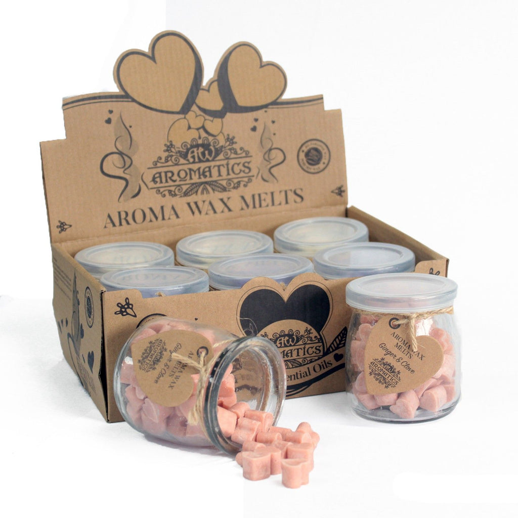 Aroma Wax Melts Ginger and Clove for a Warm and Cozy Home Fragrance