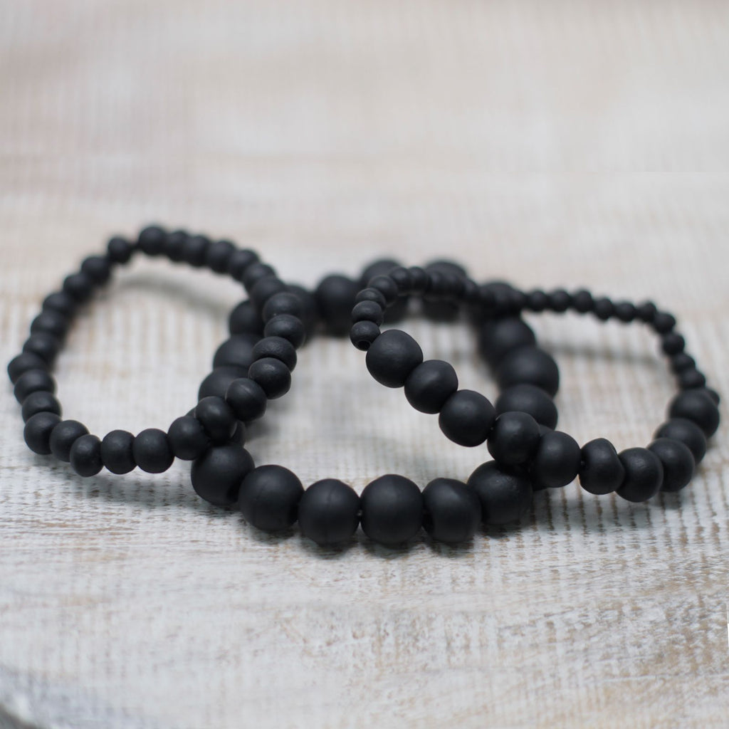 Blackwood Beads Bracelet in Assorted Sizes for Unique Style
