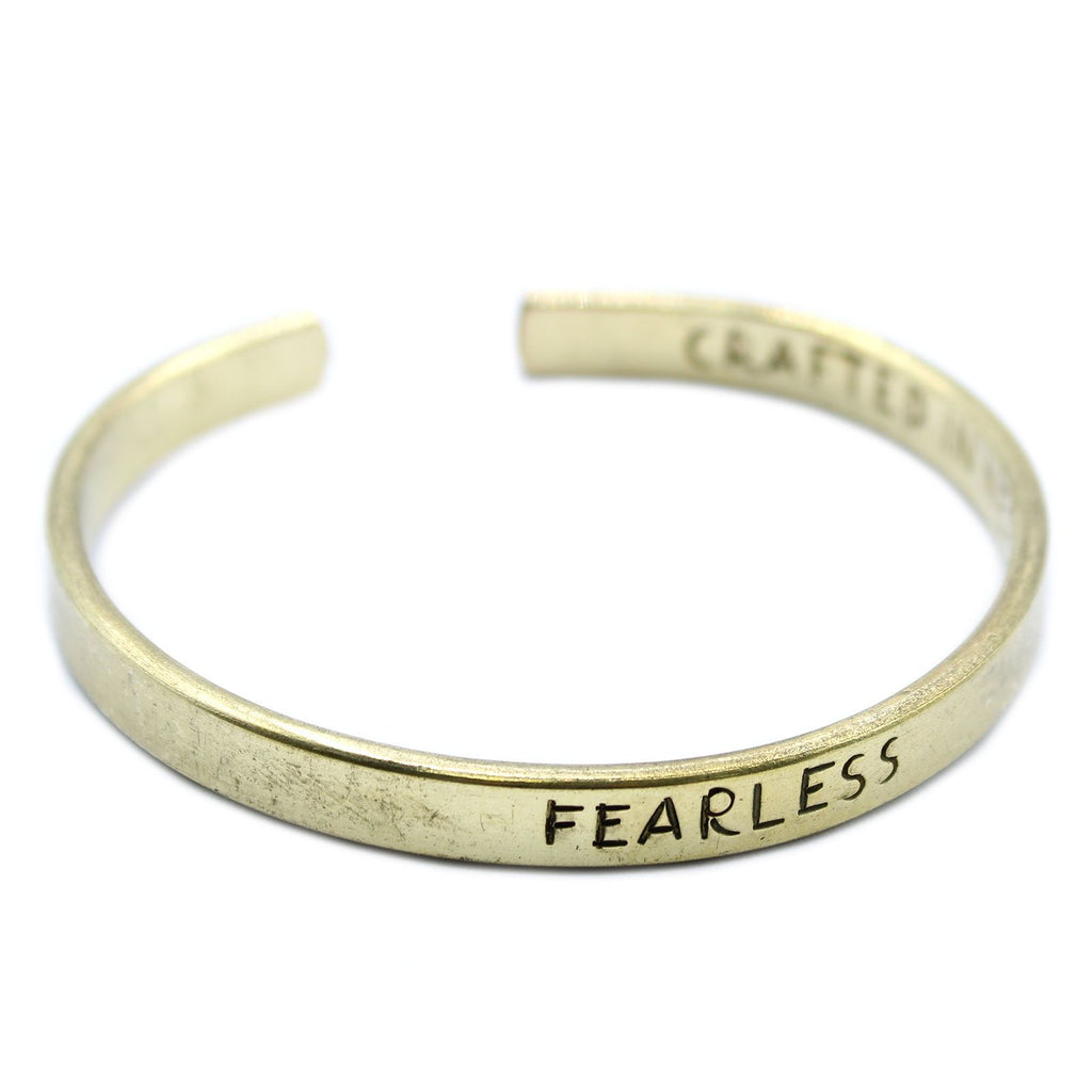 Inspiration Bracelet Brass Selection for Style and Motivation