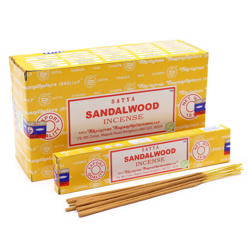 Satya Incense 15gm with Sandalwood Aroma for Home Fragrance