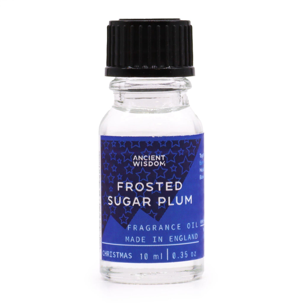 Frosted Sugar Plum Fragrance Oil 10ml for Enchanting Scents and Bliss