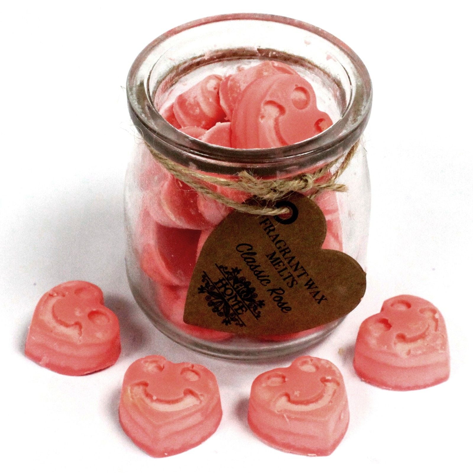 Soywax Melts Jar Classic Rose for Inviting Home Fragrance