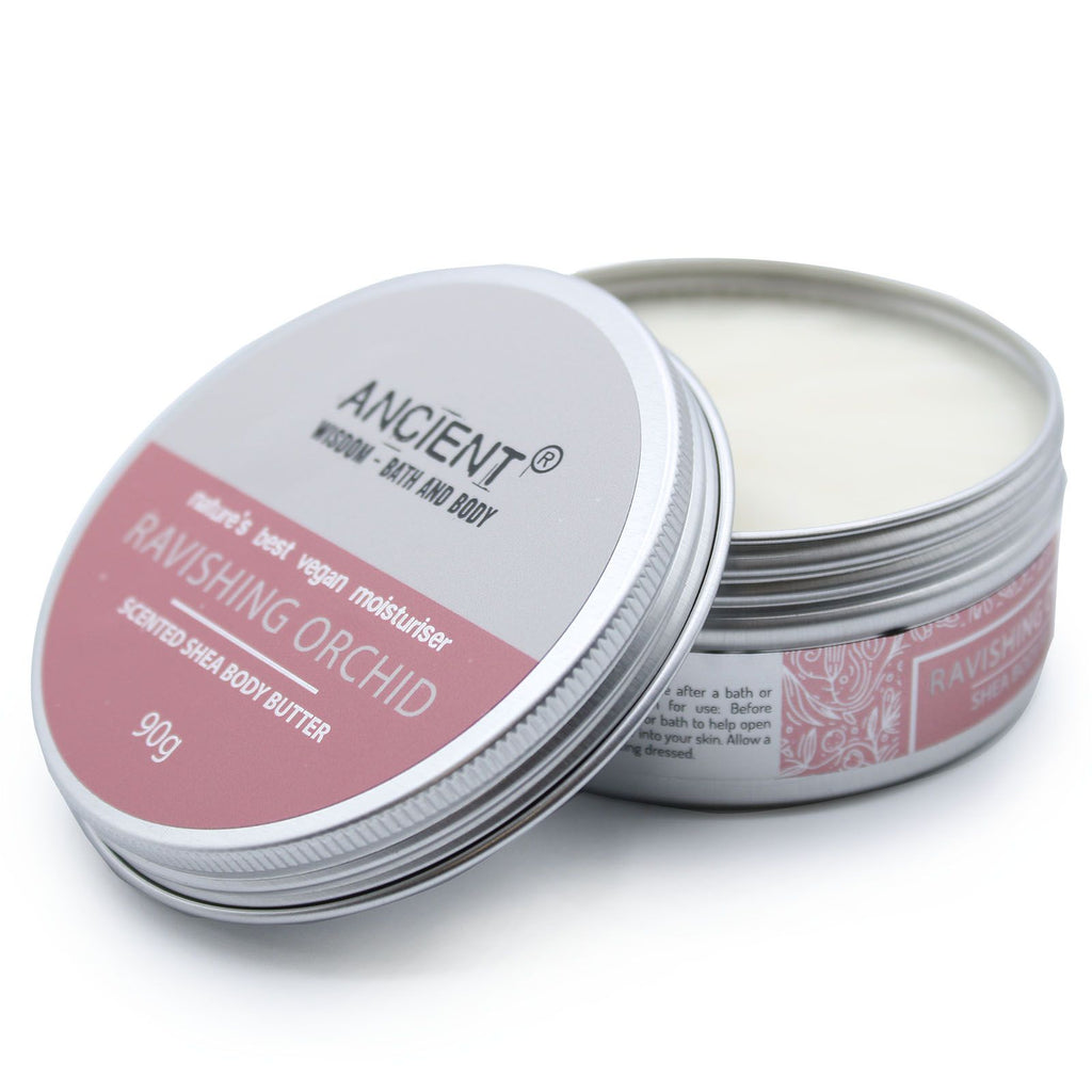 Scented Shea Body Butter 90g Ravishing Orchid for Smooth Skin