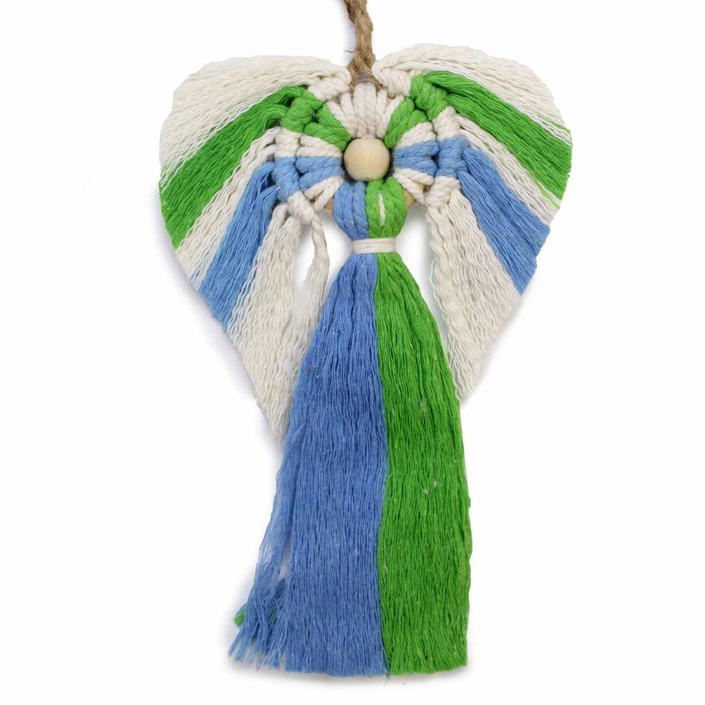 Macrame Angel Earth Gift Box with Cultural Care Theme
