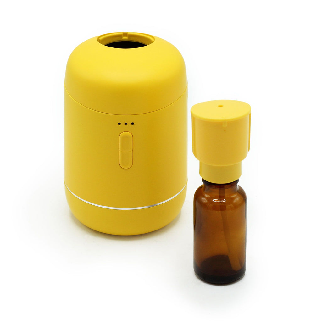 Essential Oil Diffuser Yellow USB to C for Aromatherapy Bliss