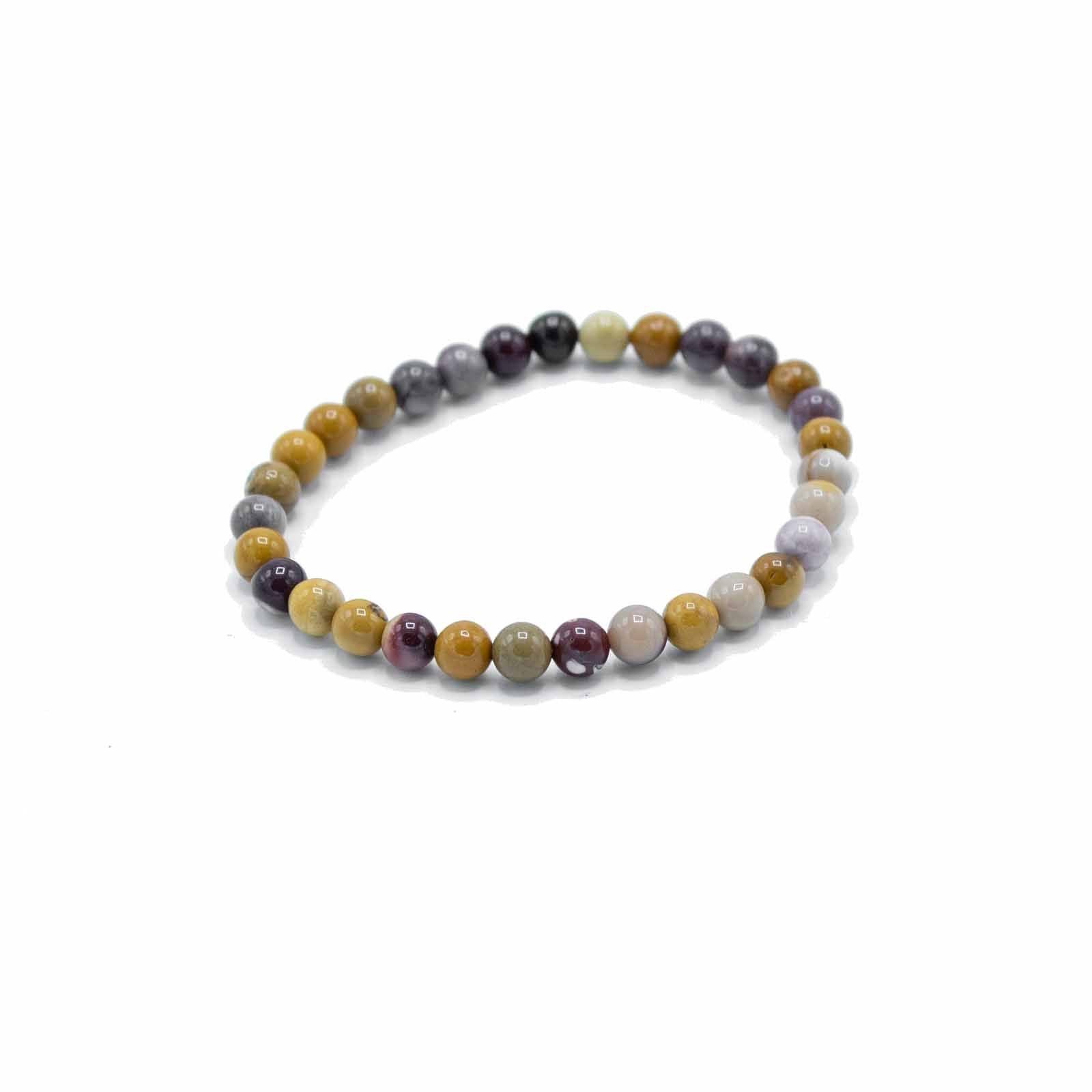 Gemstone Manifestation Bracelet with Rare Mookiate Beads