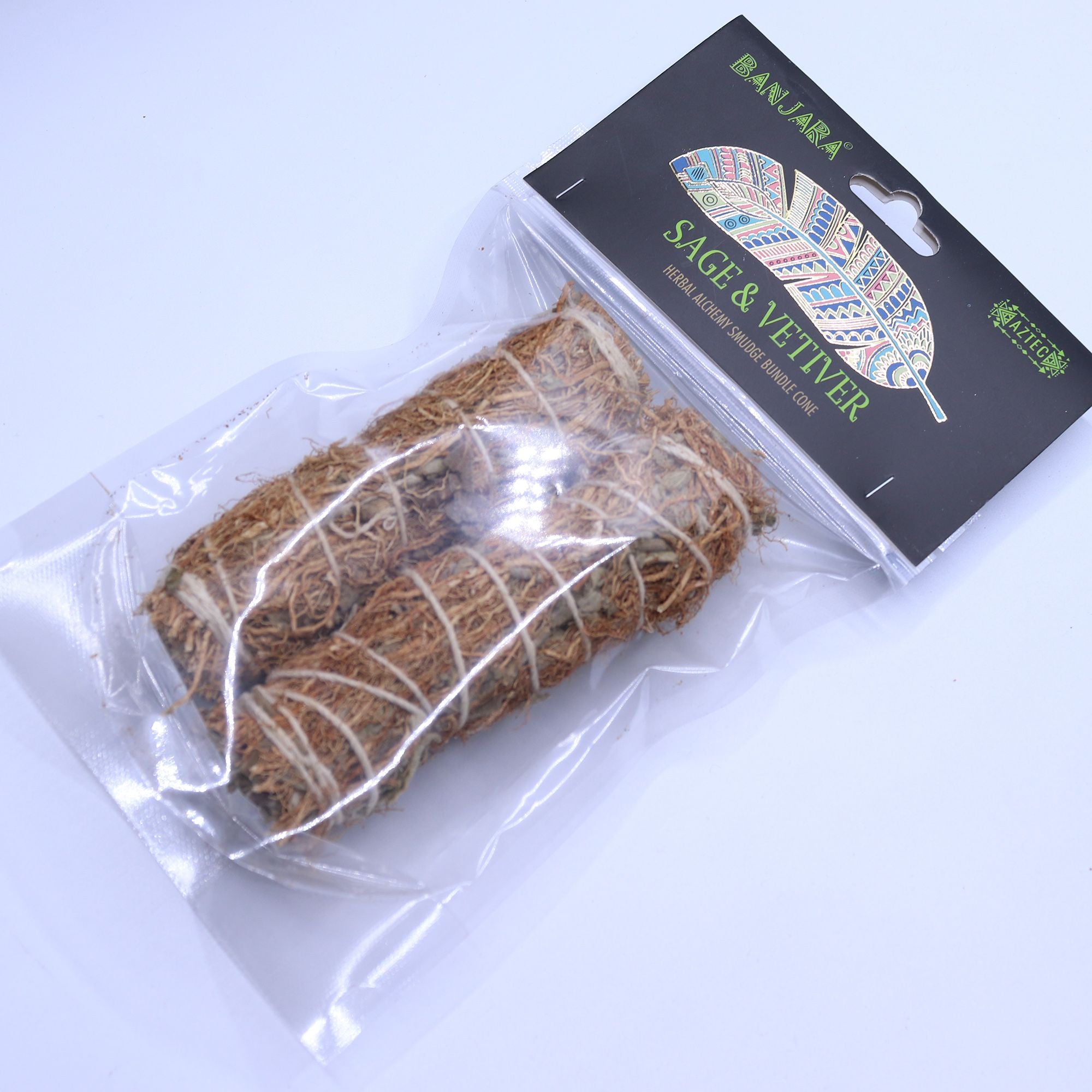 Banjara Smudge Stick Sage Vetiver for a Calmer and Grounded Space