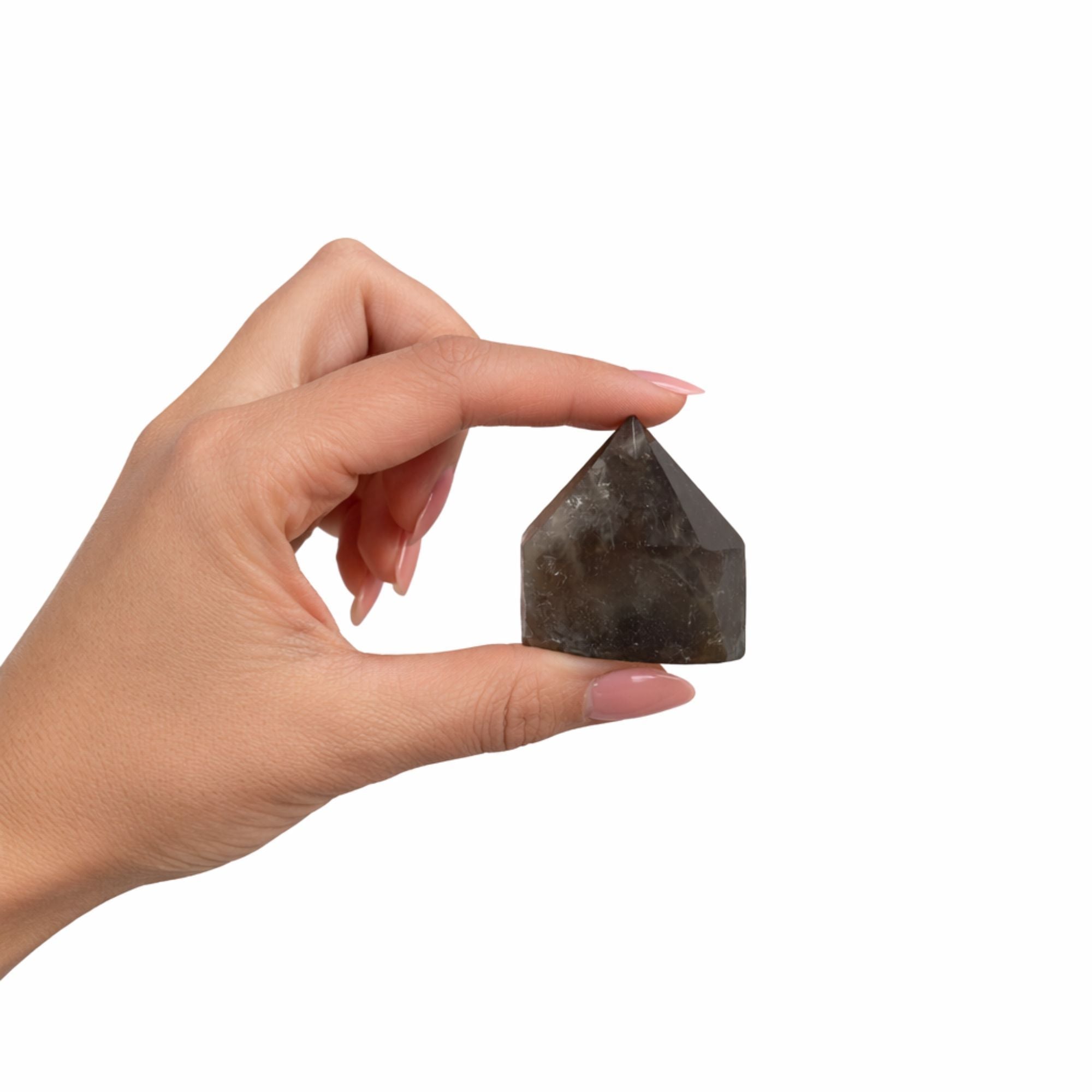 Smoky Quartz Gemstone Top Polished Points Set of 5 to 6 Pieces