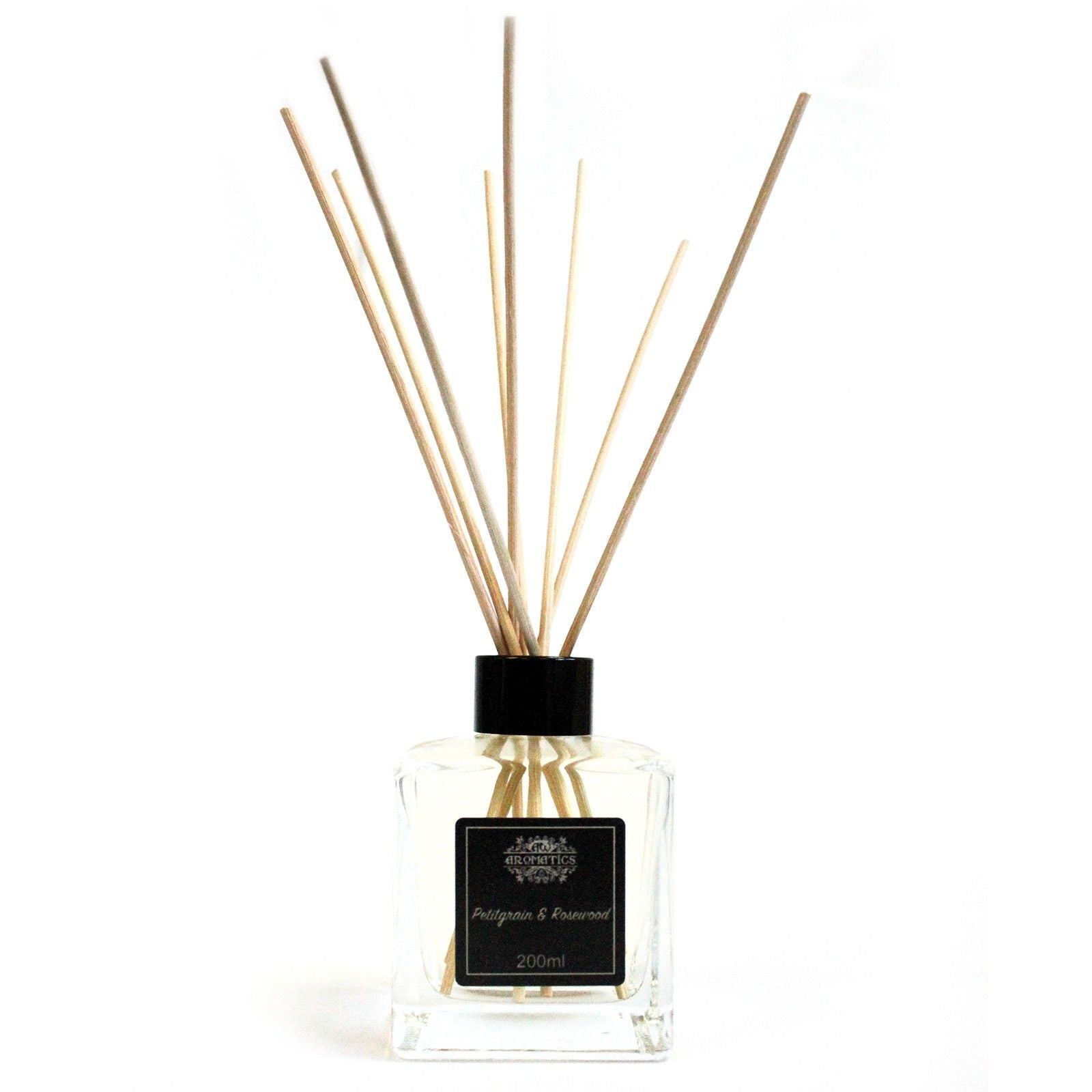 200ml Reed Diffuser with Petitgrain and Rosewood Essential Oils
