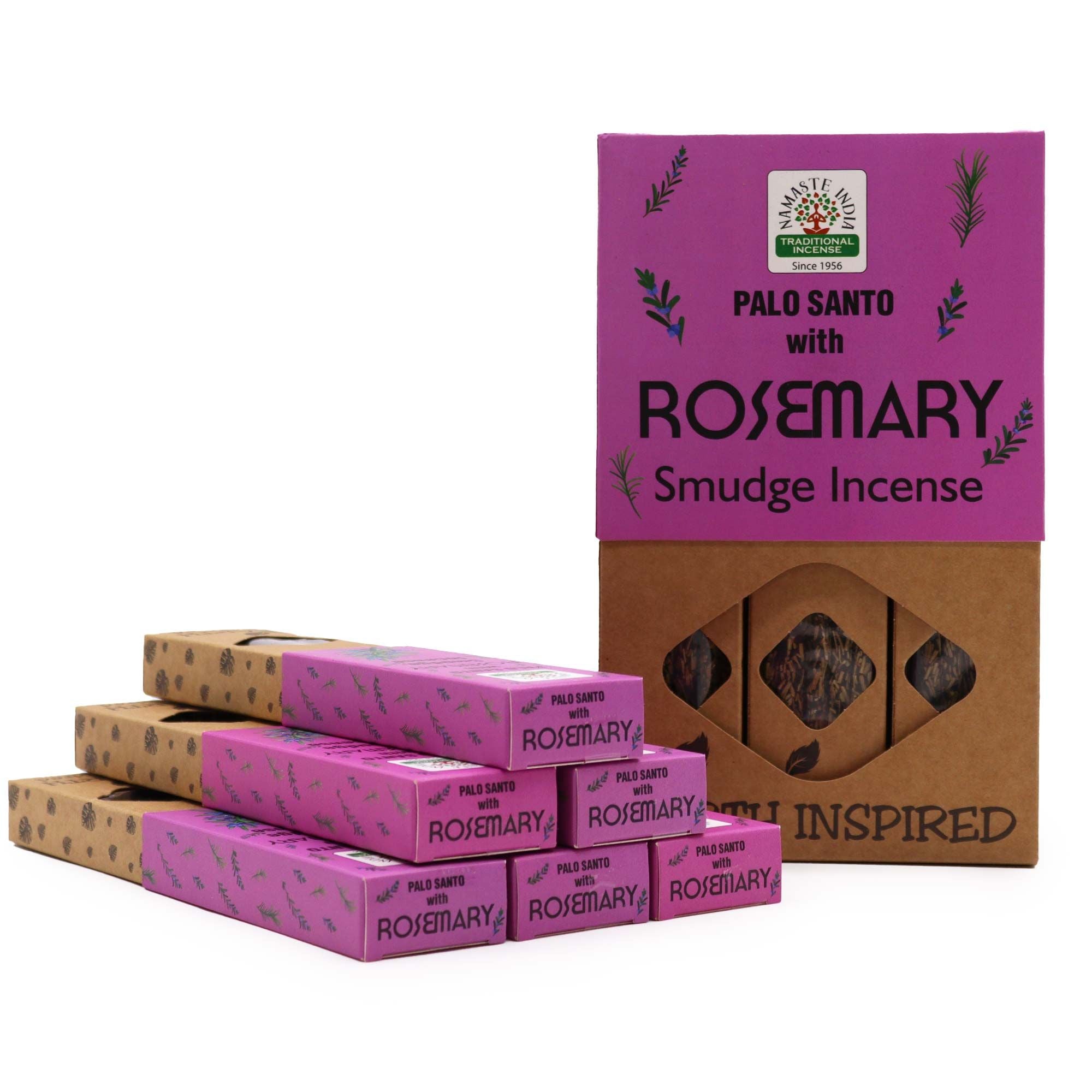 Earth Inspired Rosemary Smudge Incense for Home Fragrance