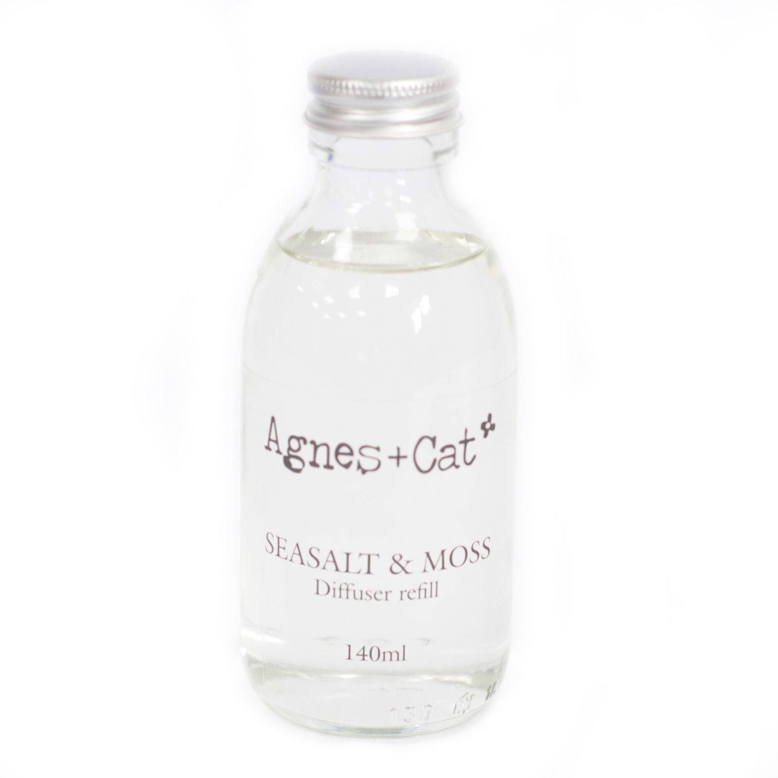 Agnes + Cat Reed Diffuser Refill 150ml Seasalt and Moss Scent