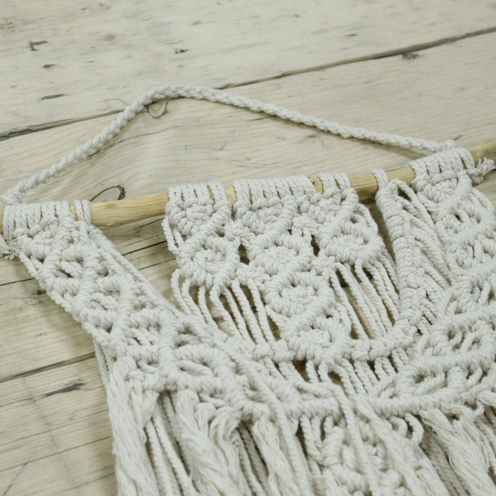 Macrame Wall Hanging The Wedding Blessing for Boho Chic Decor