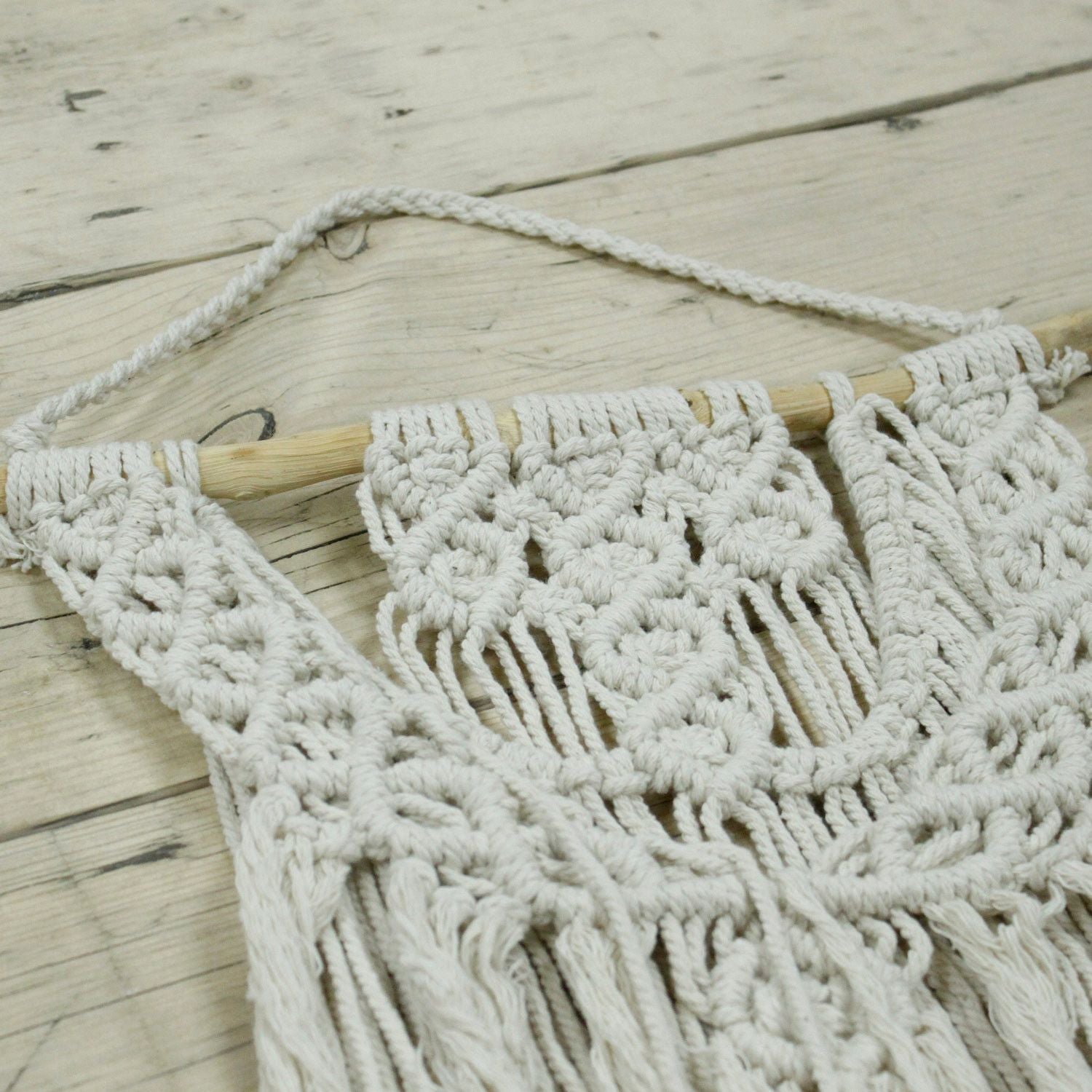 Macrame Wall Hanging The Wedding Blessing for Boho Chic Decor