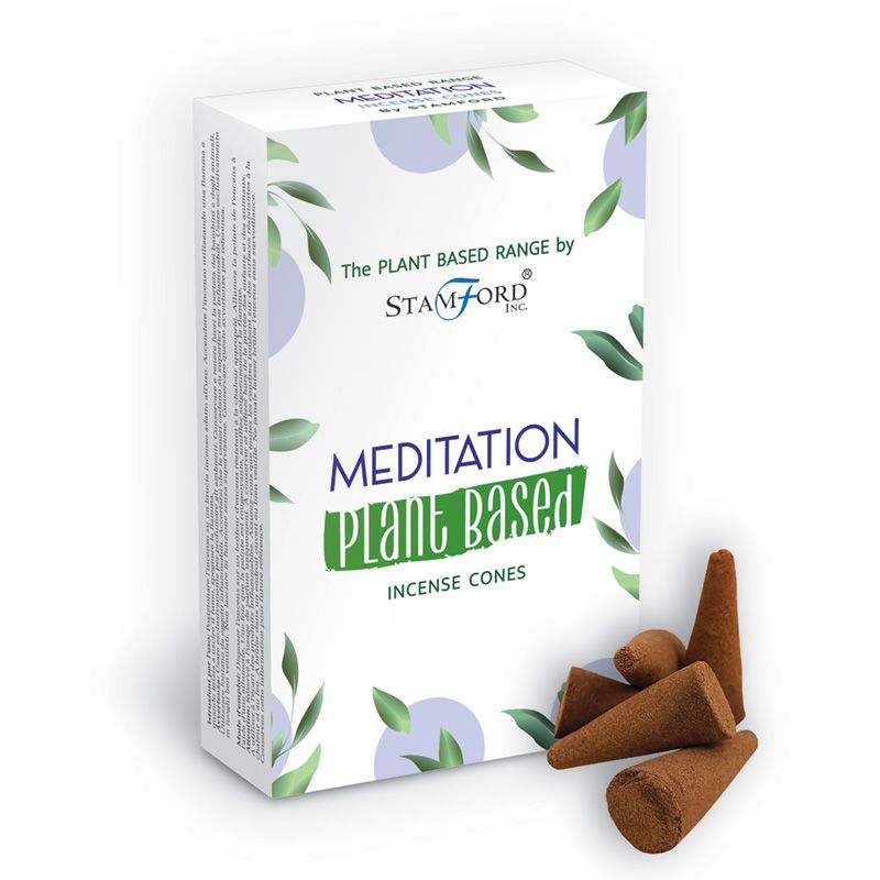 Plant Based Incense Cones for Meditation and Relaxation Use