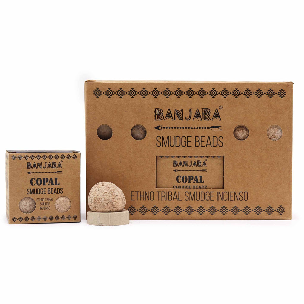 Banjara Smudge Beads Copal for Invigorating Aromatic Home Fragrance