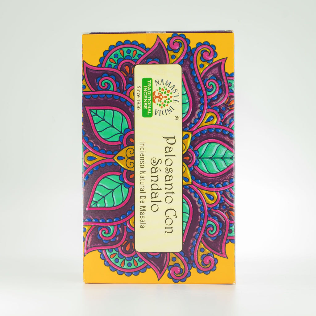 Namaste Mandala Masala Incense with Palo Santo and Sandalwood