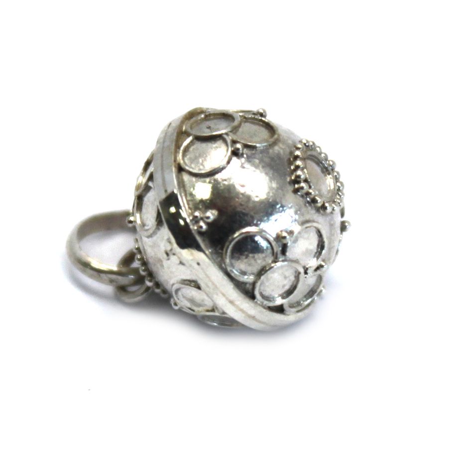 Silver Angel Bell Faith Unique 12mm Gift for Loved Ones Today
