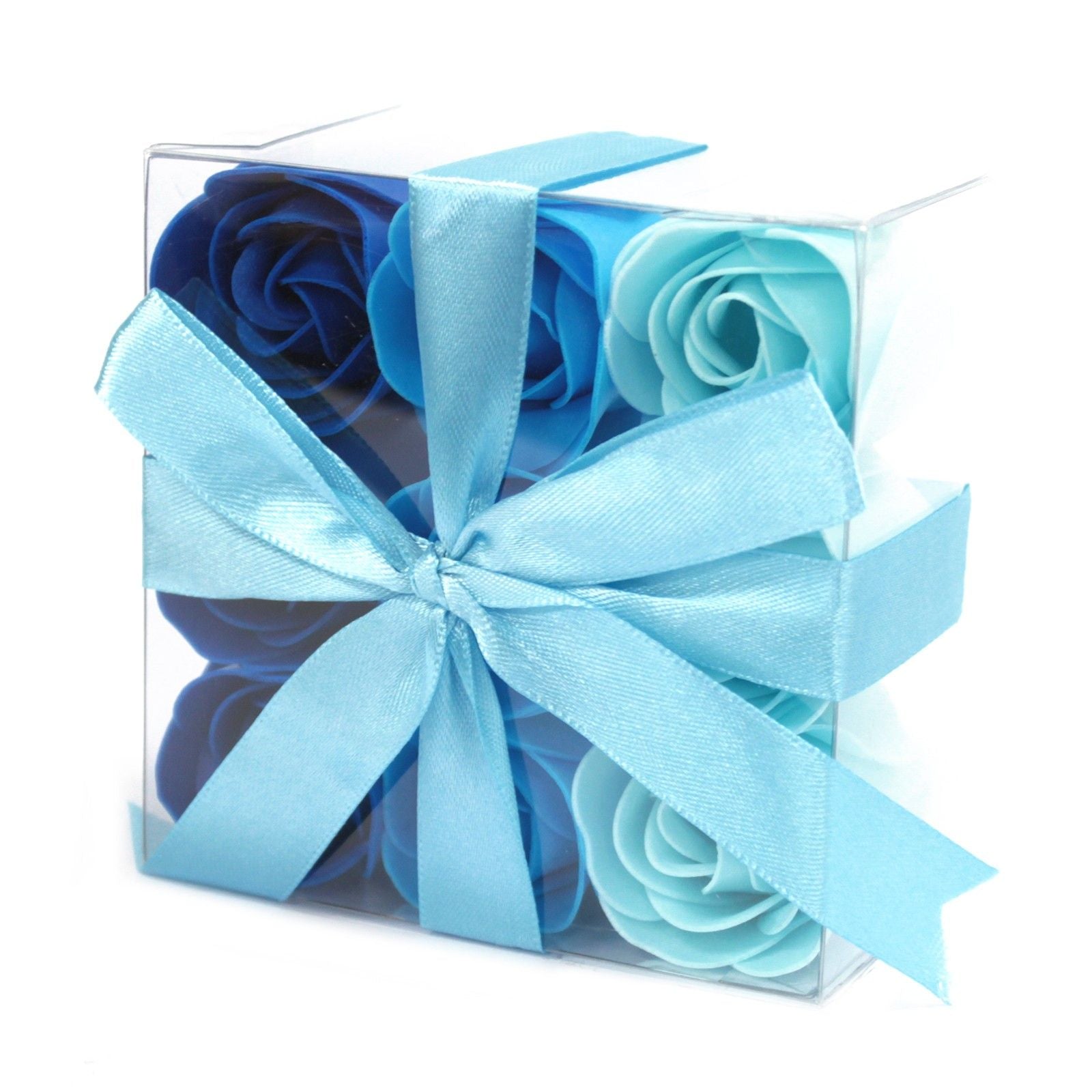 Set of 9 Soap Flowers Spring Roses for Relaxing Bath Experience